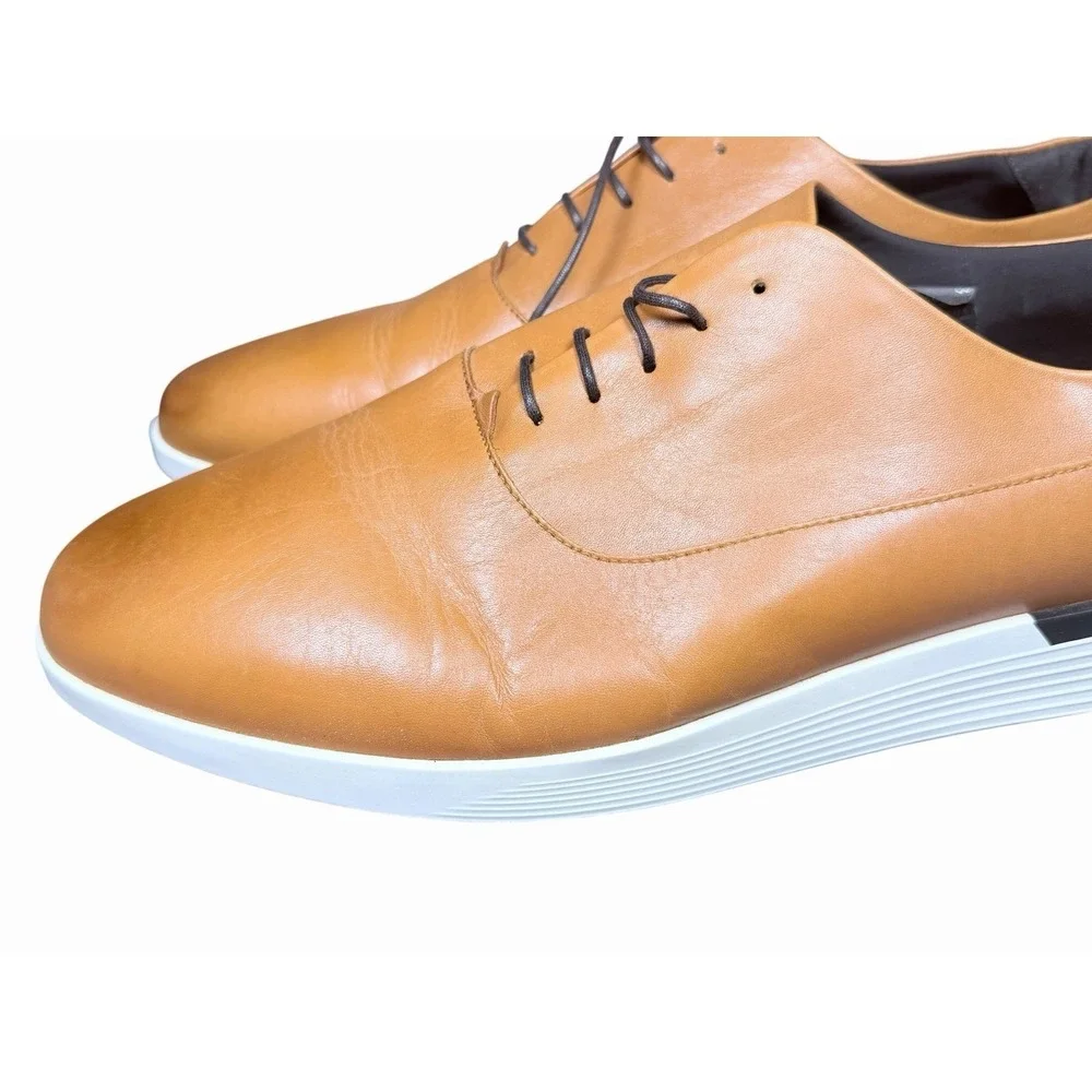 Wolf &‎ Shepherd Crossover Longwing Leather Honey White Shoes Men's Size 14 M